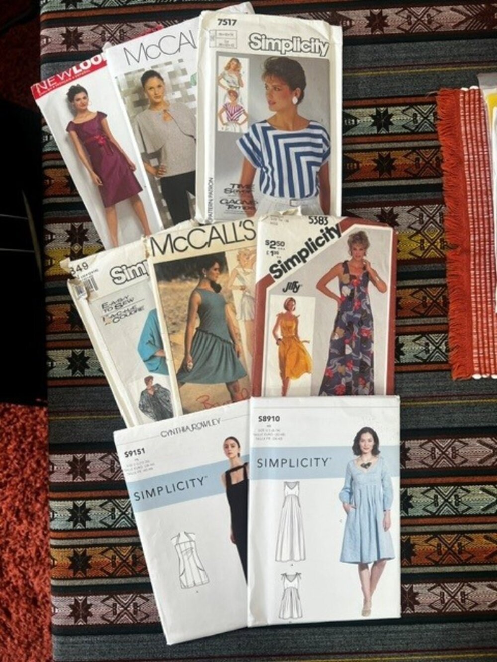 Misc. Vintage Sewing/Craft Patterns. To be auctioned LIVE. See details below. - Picture 4 of 13